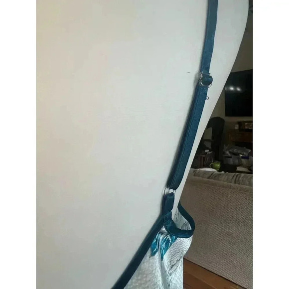 morgan Taylor nightgown blue floral size medium - Picture 5 of 6